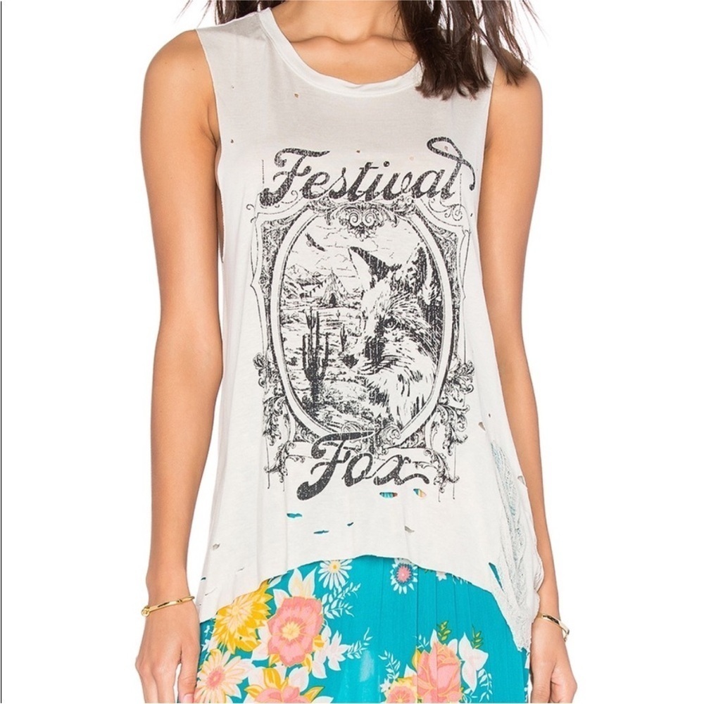 Spell and the Gypsy Festival Fox Tee Shirt Top - Picture 3 of 5
